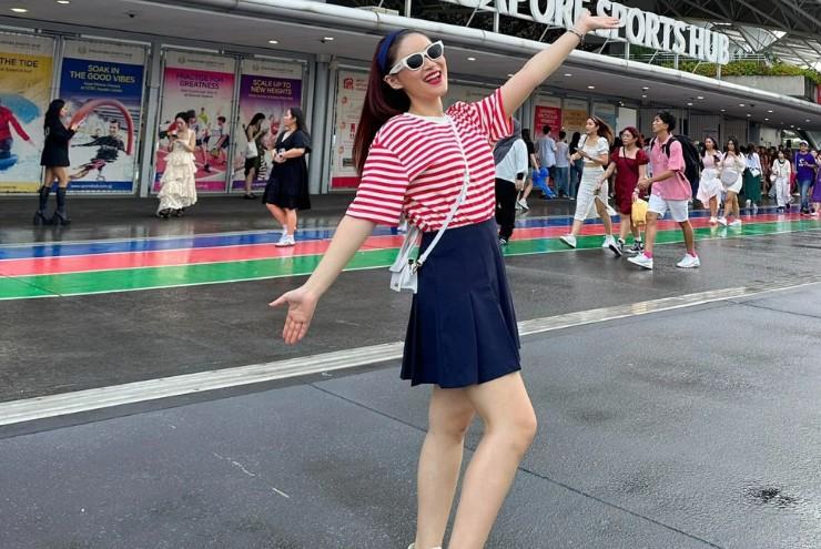 Người đẹp, hoa hậu Việt, gái xinh châu Á lên đồ quyến rũ đi concert Taylor Swift-9