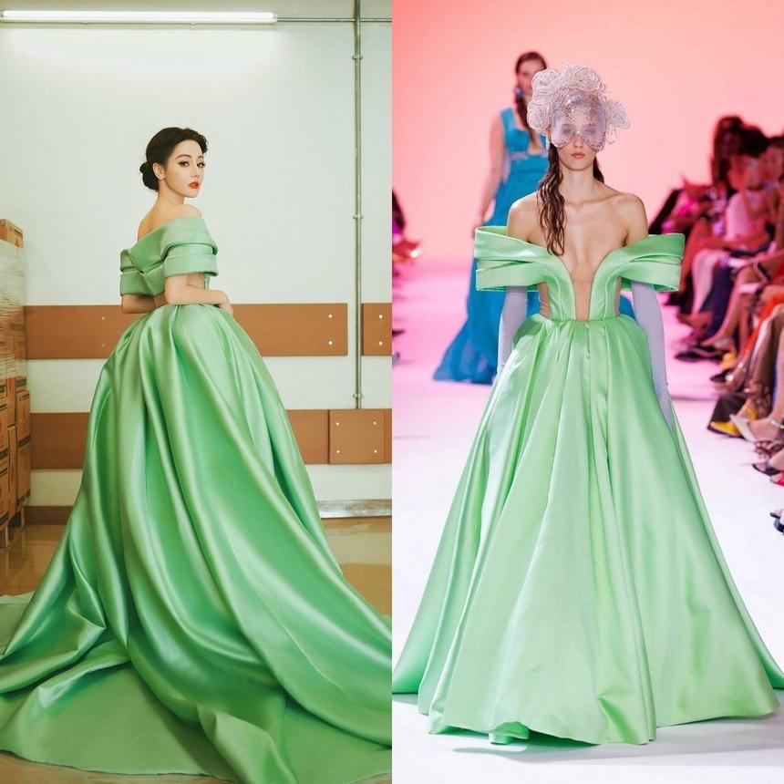 Địch Lệ Nhiệt Ba lập kỷ lục với tần suất diện đồ Haute Couture trong 2 tháng đầu năm-1