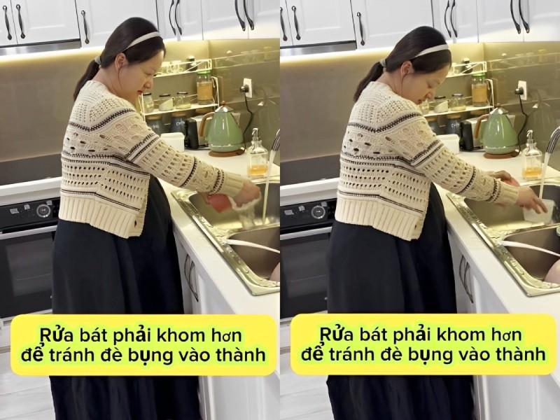 Lan Phương gặp nhiều khó khăn vì bụng bầu to ở những ngày cuối thai kì, tủi thân nhất khi không có chồng bên cạnh-4