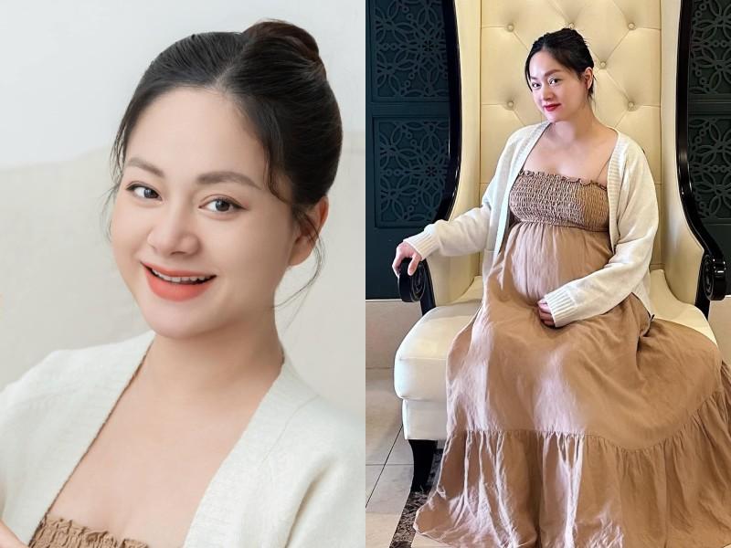 Lan Phương gặp nhiều khó khăn vì bụng bầu to ở những ngày cuối thai kì, tủi thân nhất khi không có chồng bên cạnh-6
