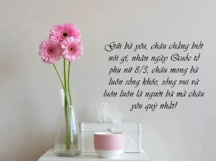 Lời chúc 8/3 hay và ý nghĩa dành tặng bà, mẹ-1