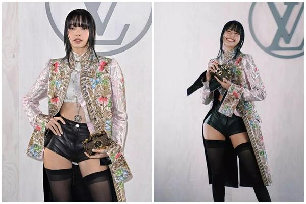 Lisa ưa chuộng Louis Vuitton, diện đồ trị giá hàng tỷ đồng đến dự show-9