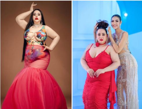 Người đẹp cao 1,8 m, nặng 140 kg thi hoa hậu-1