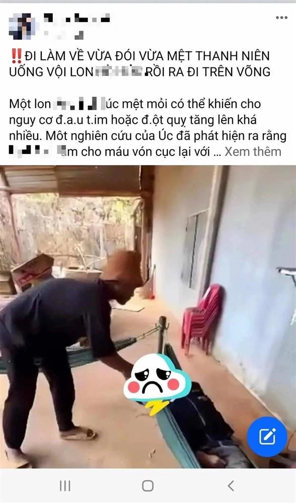 Rộ tin nam thanh niên tử vong sau khi uống lon nước tăng lực: Bác sĩ nói gì?-1