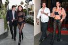 Con dâu tỷ phú nhà David Beckham mặc quần ren xuyên thấu, khoét hông táo bạo