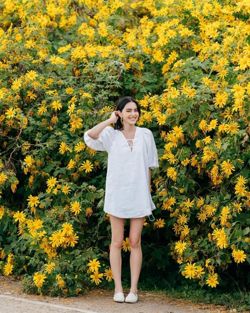 Thời trang diện váy xinh tươi, ăn ảnh của Mai Davika-6