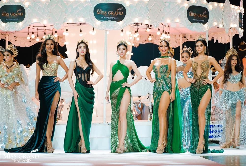 Thí sinh Hoa hậu Hòa bình Thái Lan khoe hình thể-1