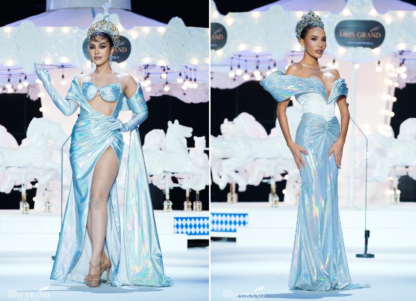 Thí sinh Hoa hậu Hòa bình Thái Lan khoe hình thể-2