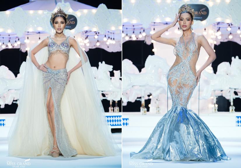 Thí sinh Hoa hậu Hòa bình Thái Lan khoe hình thể-3