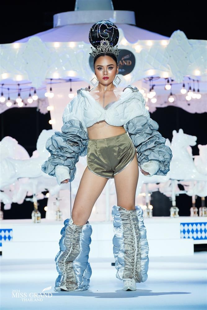 Thí sinh Hoa hậu Hòa bình Thái Lan khoe hình thể-9