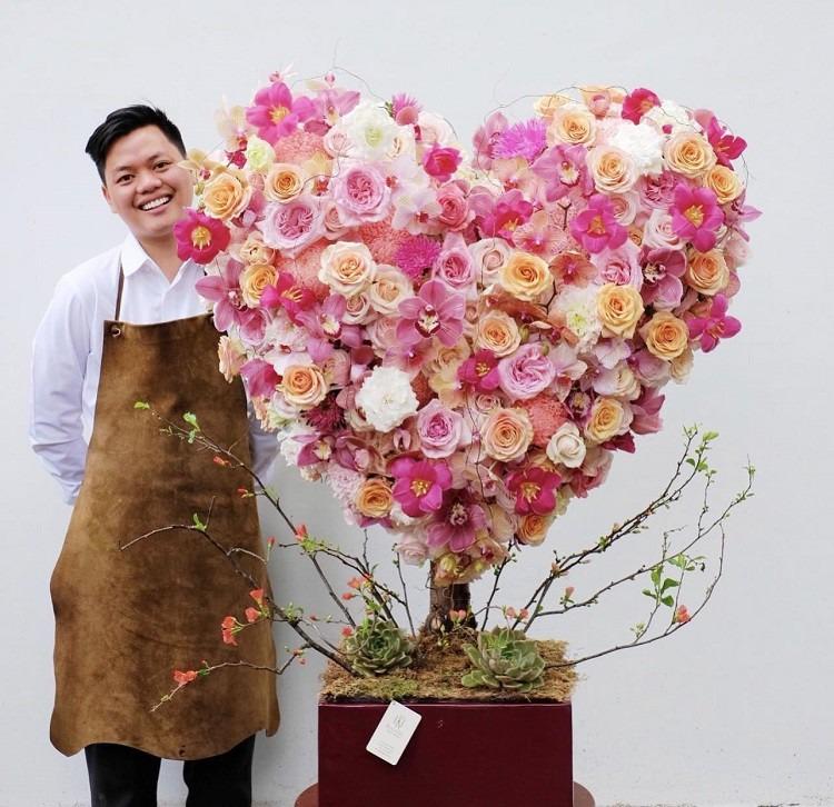 Chiêm ngưỡng lẵng hoa giá 50 triệu đồng của đại gia mua tặng vợ ngày 8/3-3