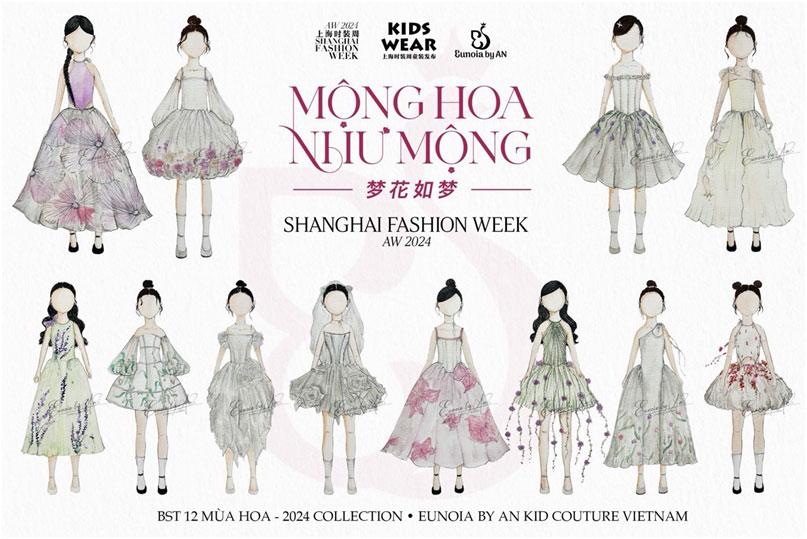Dàn mẫu nhí xinh, yêu tham dự Tuần lễ thời trang Thượng Hải 2024-1