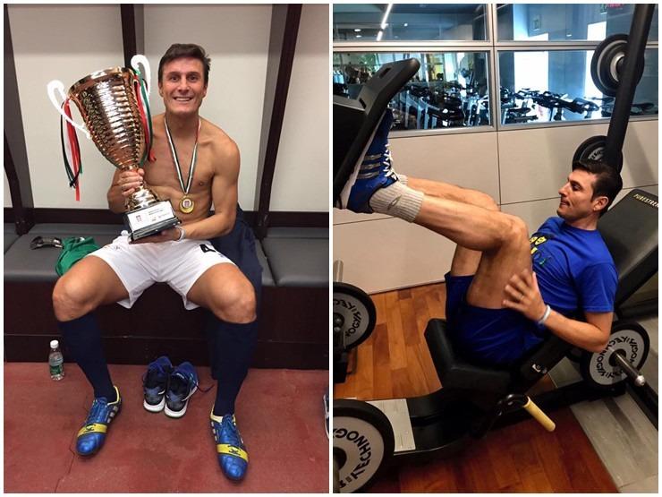 Huyền thoại Inter Milan 50 tuổi vẫn sung mãn, cơ bắp đầy cuốn hút nhờ đâu?-2