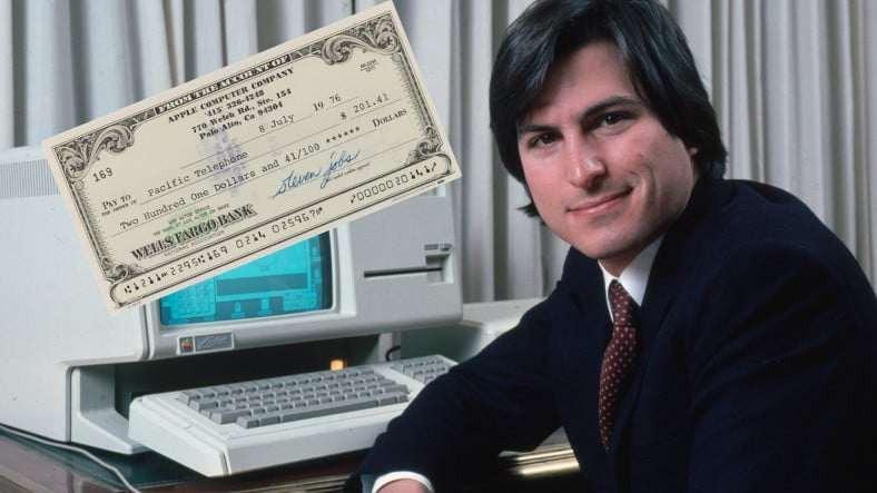 Tấm séc có chữ ký Steve Jobs lại được đấu giá, dự kiến chốt hơn 400 triệu-1
