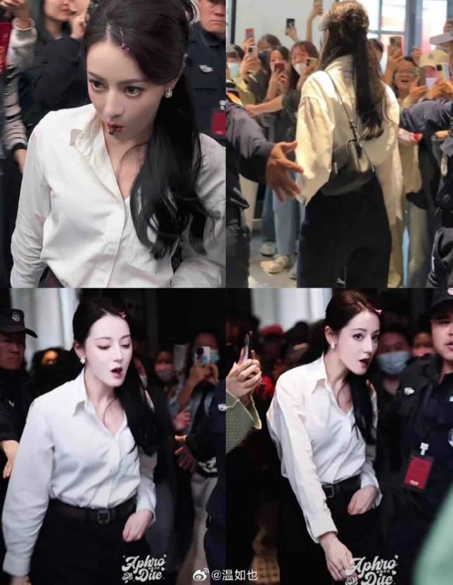 Địch Lệ Nhiệt Ba gây tranh cãi khi cố tình bắt chước khoảnh khắc sexy gây sốt của Han So Hee-1