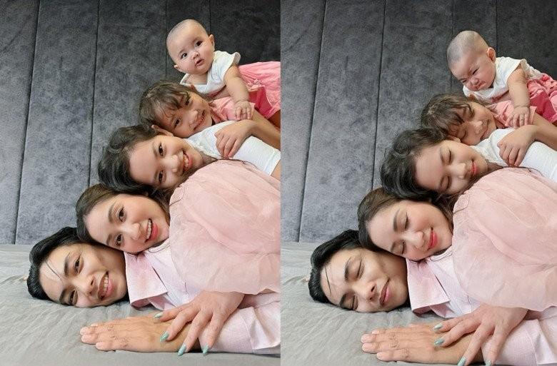 Chào đời chỉ vỏn vẹn hơn 2kg, mẹ bỉm Khánh Thi nuôi con cực mát tay, nàng út 6 tháng tuổi bụ bẫm, chỉ số vượt trội-8