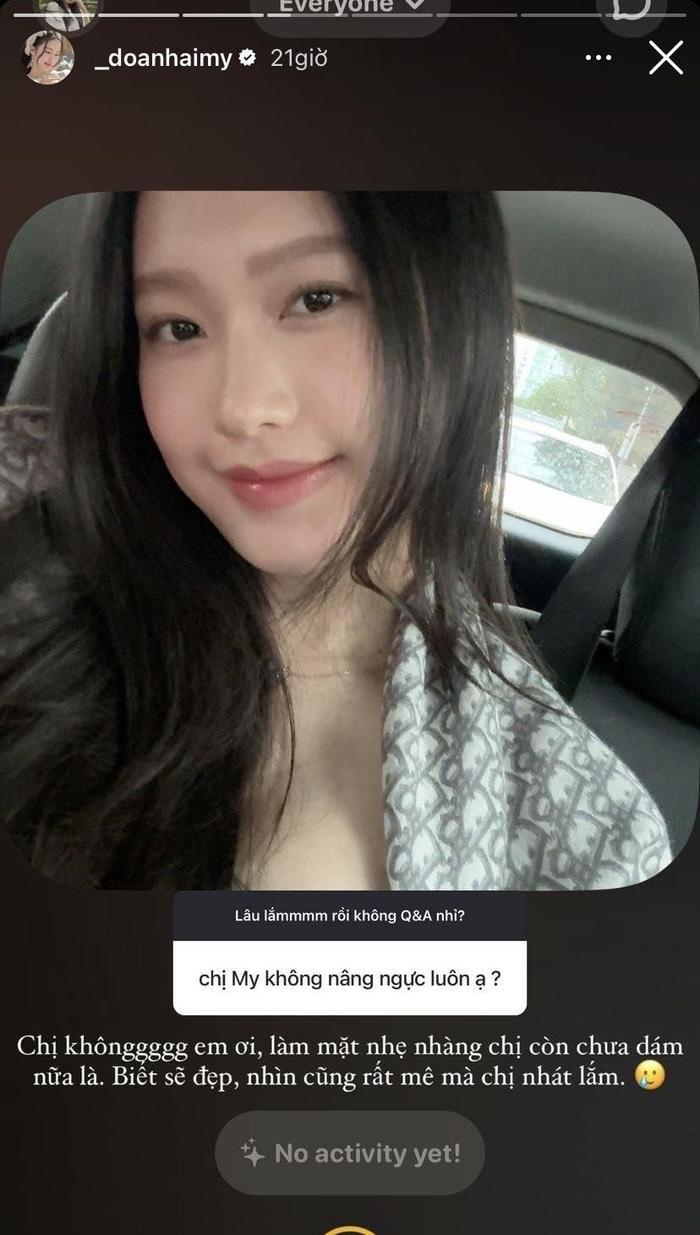 Doãn Hải My lên tiếng trước tin đồn nâng cấp vòng 1-1