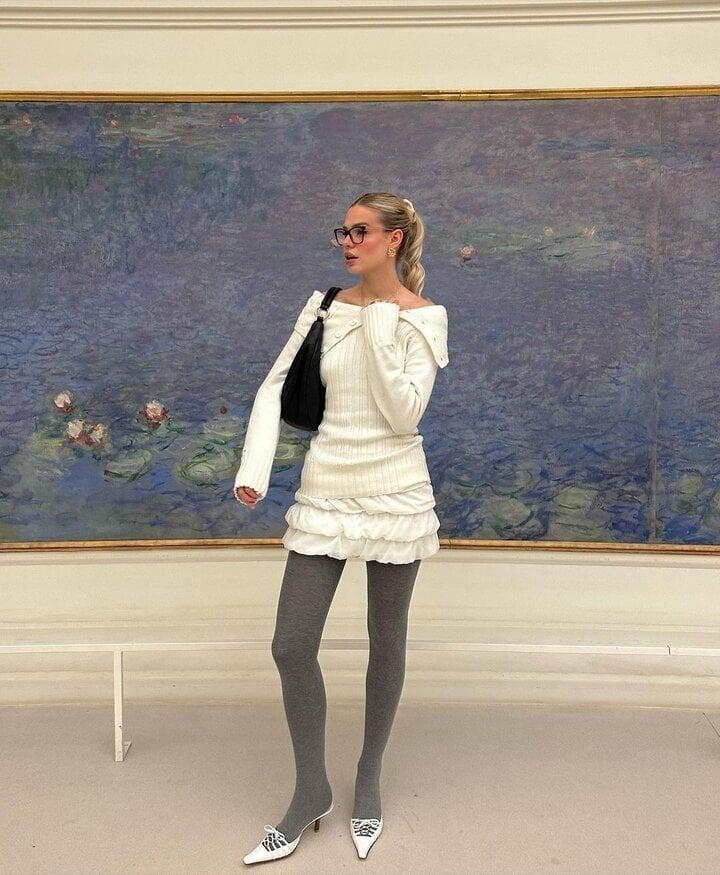 Những gam màu quần tất đang là xu hướng năm mới-3