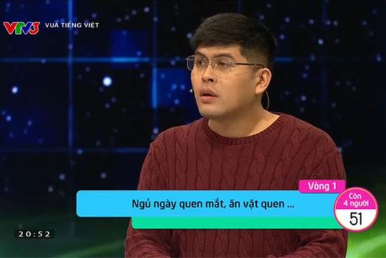 2 câu hỏi về thành ngữ khiến người chơi 'rối não' ở tập mới nhất 'Vua Tiếng Việt'