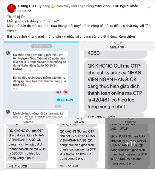 Lương Gia Huy suy sụp vì bị lừa mất trắng gần nửa tỉ đồng qua mạng sau một phút mất cảnh giác, bài học lớn cho nhiều người!-3