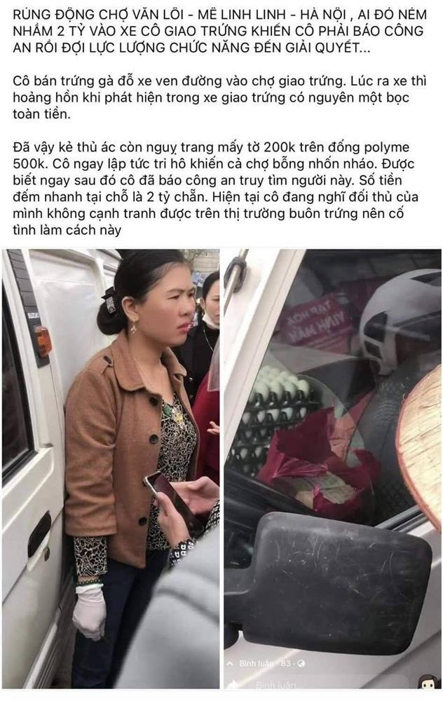 Người phụ nữ đi giao trứng tá hoả phát hiện tiền tỷ trong ô tô: Chính quyền nói gì?-1