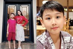 Con trai 'mỹ nhân kim cương' VTV mới 11 tuổi đã 'trổ giò' cao gần bằng mẹ, thành tích học tập khủng