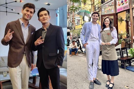 Ngoại hình nam diễn viên người Mỹ mới gia nhập 'vũ trụ VTV', đóng cùng Hồng Diễm