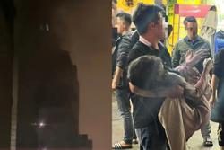Cháy nhà trọ 6 tầng ở Hà Nội, nhiều người hốt hoảng la hét