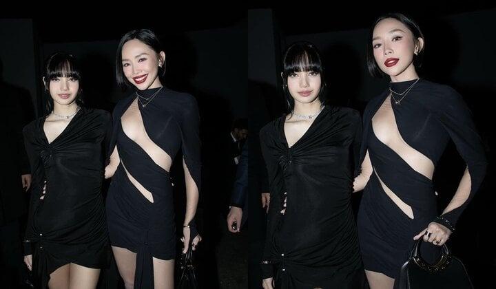 Tóc Tiên được nhận xét nổi bật hơn khi đọ dáng cùng Lisa BlackPink-1