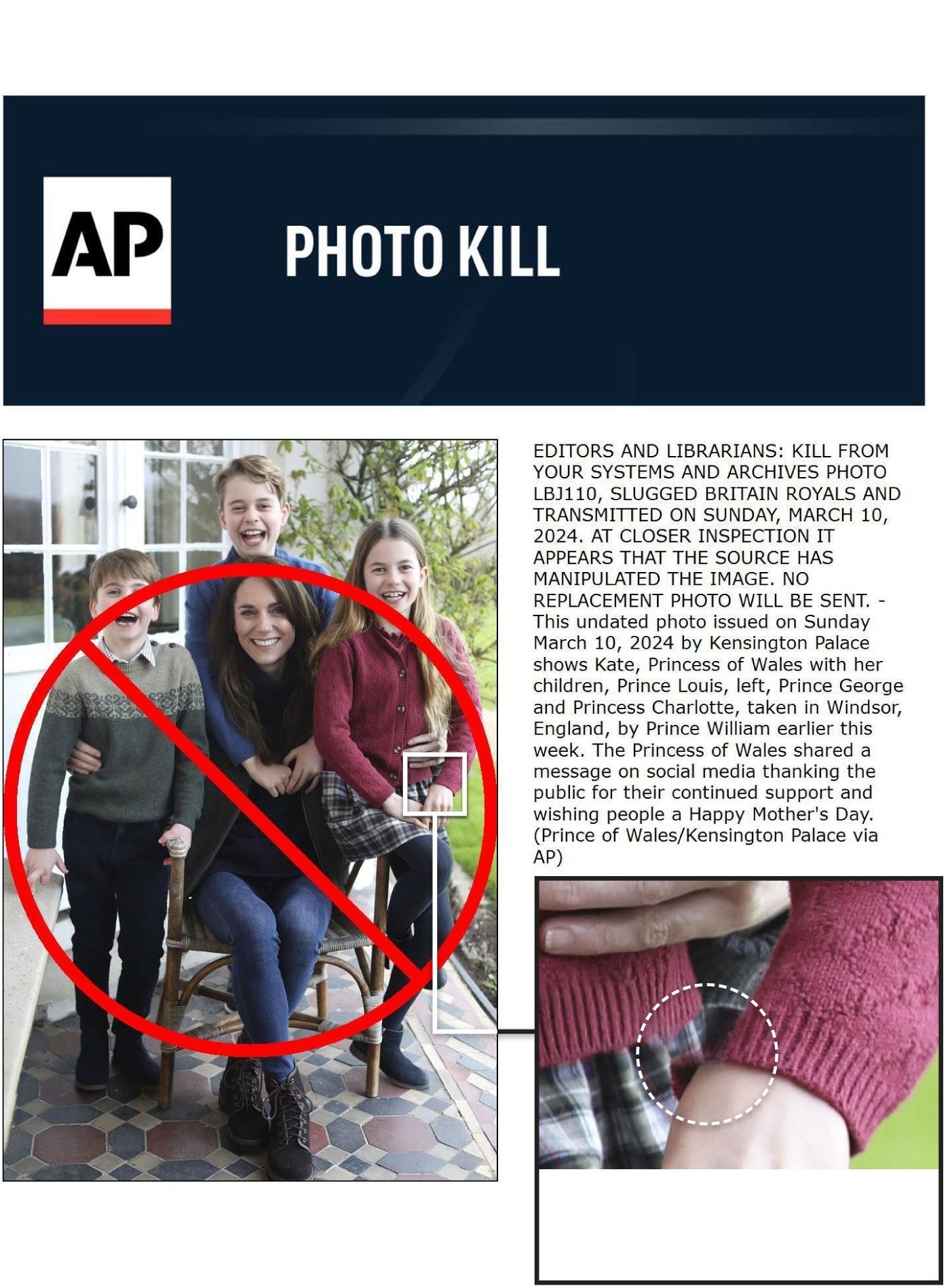 Thấy gì từ việc 3 hãng thông tấn lớn nhất thế giới tuyên bố tiêu diệt bức ảnh của Công nương Kate?-1