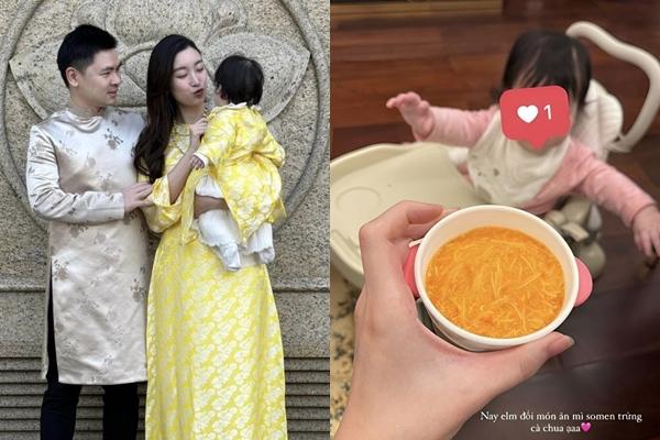 Hoa hậu Đỗ Mỹ Linh 1 năm sau sinh con: Chồng ủng hộ tôi trở lại showbiz-5