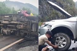 Liên tiếp 2 vụ tai nạn trên cao tốc La Sơn - Túy Loan