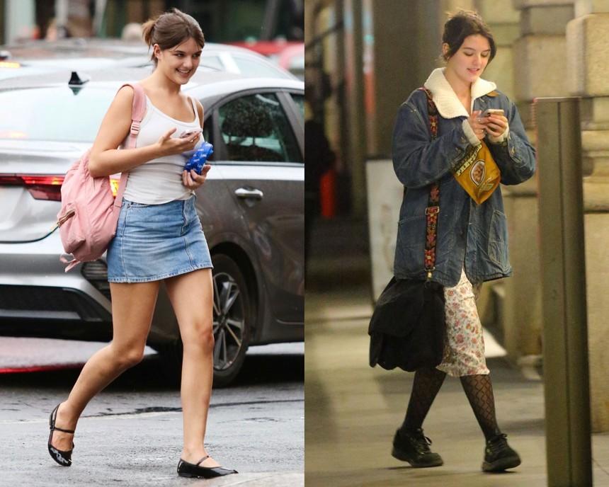 Suri Cruise tuổi 18 trung thành với phong cách giản dị, mê quần jeans hơn váy vóc-9