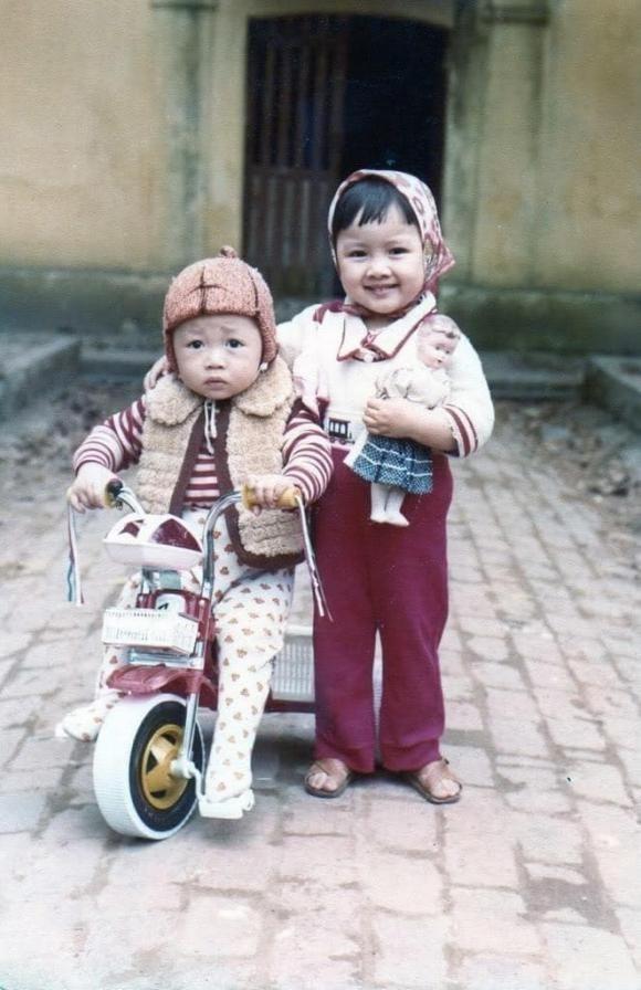 BTV Hoài Anh khoe ảnh hồi nhỏ, xinh từ bé là có thật-2
