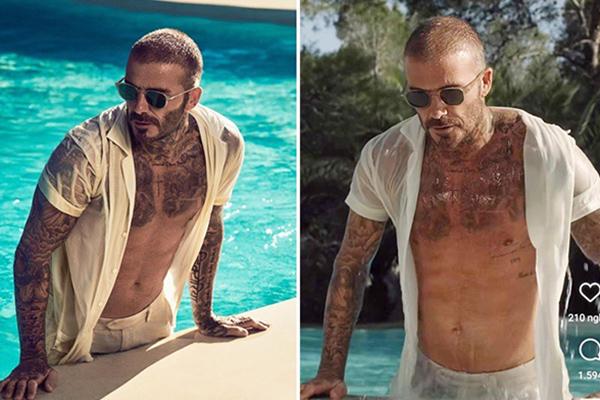 Bài tập giúp David Beckham giữ cơ bụng sáu múi ở tuổi 48-3