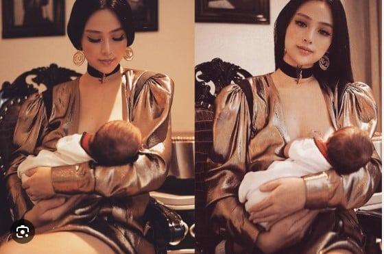 Mỹ nhân Việt không giữ dáng, quyết nuôi con hoàn toàn bằng sữa mẹ-5