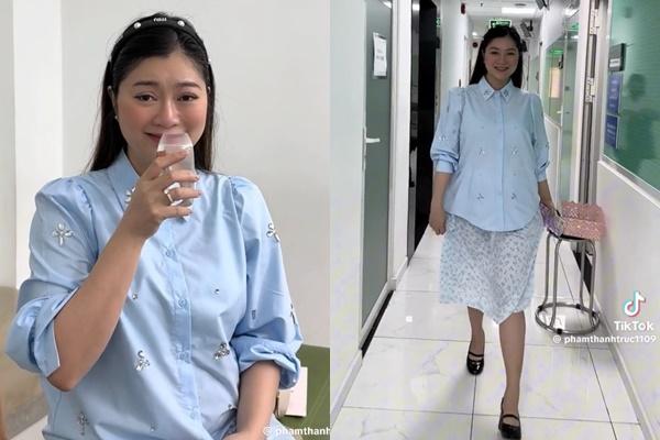 Diễn viên Thanh Trúc đã sinh con gái đầu lòng-5