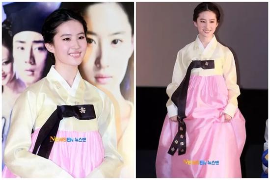 Trong thời gian nghỉ dưỡng, Lưu Diệc Phi vẫn 'gây bão' với loạt ảnh diện hanbok