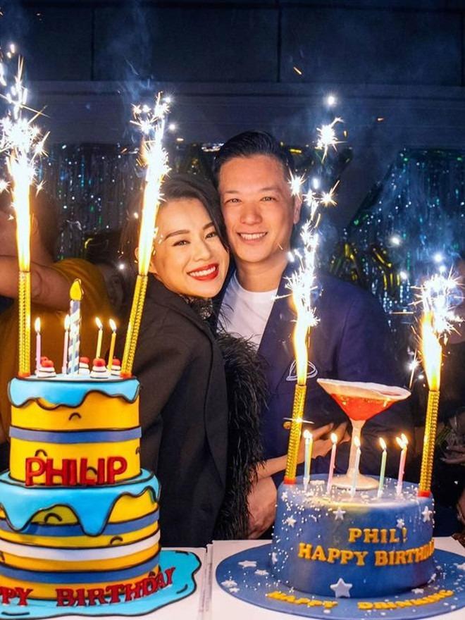 Hồ Hạnh Nhi mừng sinh nhật chồng triệu phú Philip Lee-1