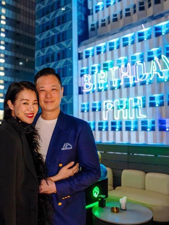 Hồ Hạnh Nhi mừng sinh nhật chồng triệu phú Philip Lee-2