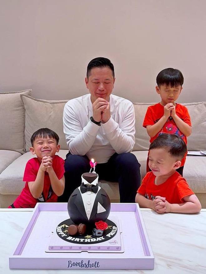 Hồ Hạnh Nhi mừng sinh nhật chồng triệu phú Philip Lee-4