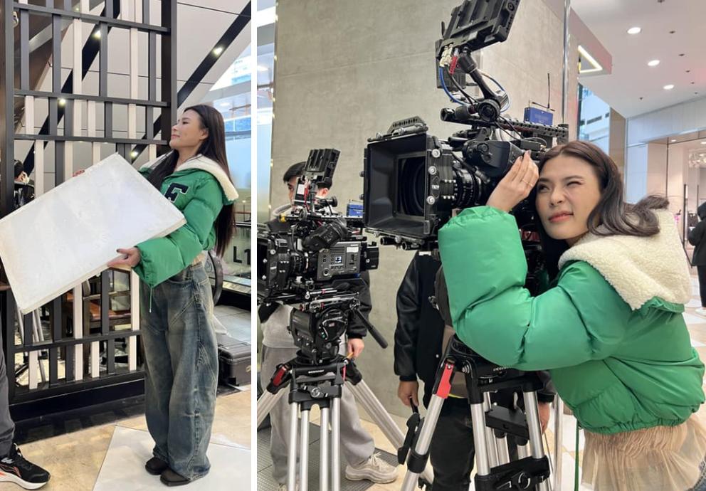 Muôn kiểu chống rét của bạn thân Hồng Diễm trong lần đầu ra Bắc đóng phim-4