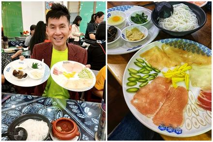 Khách Việt thưởng thức món bún 'ngon miệng đã mắt sướng tai' ở Trung Quốc