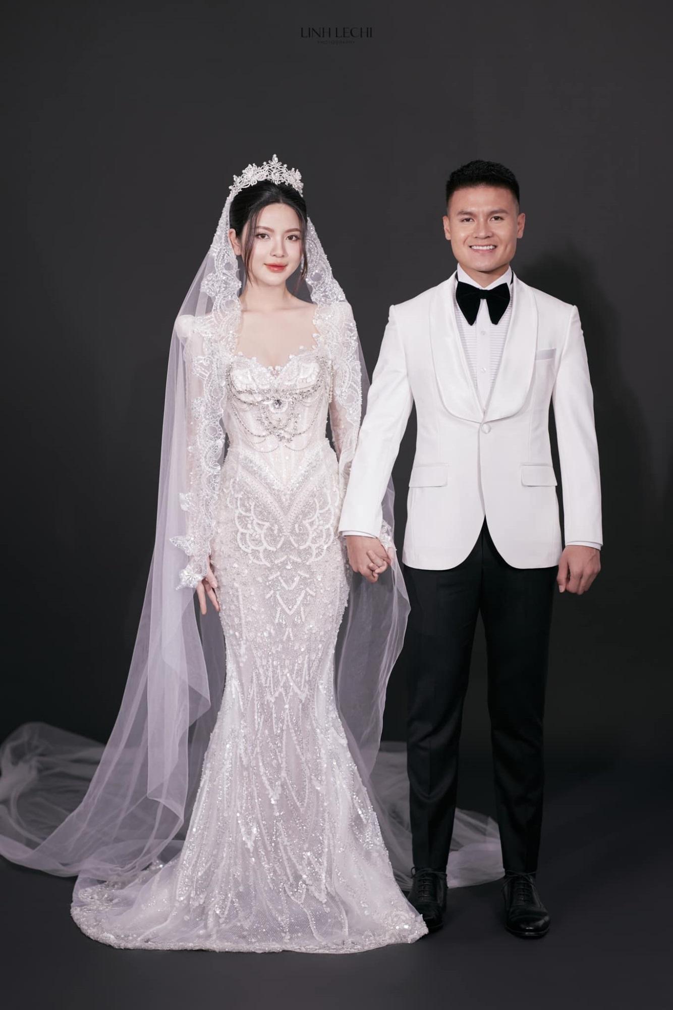 Lộ diện ảnh cưới nét căng của Quang Hải - Chu Thanh Huyền, cô dâu chi mạnh tay ở một chi tiết-3