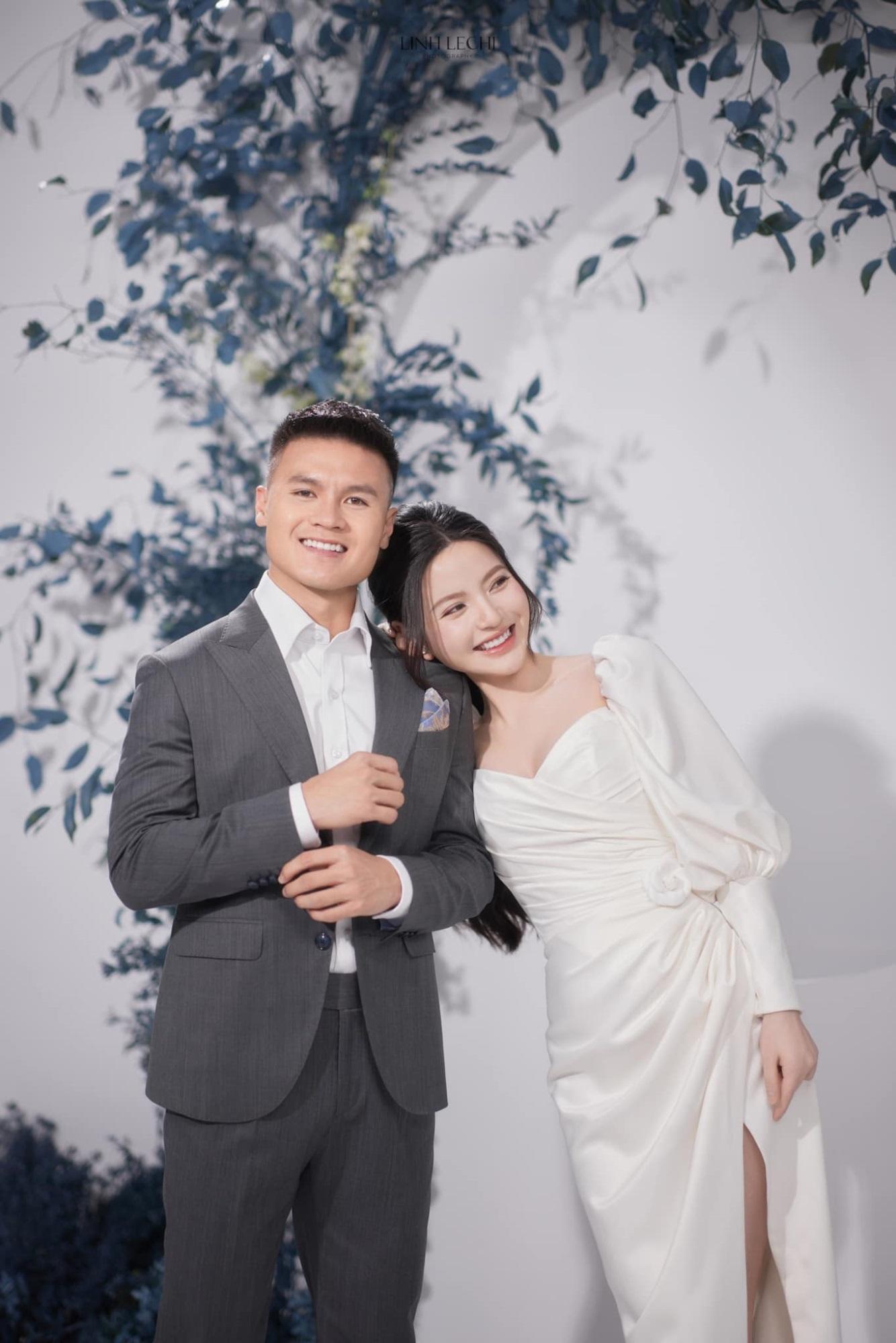 Lộ diện ảnh cưới nét căng của Quang Hải - Chu Thanh Huyền, cô dâu chi mạnh tay ở một chi tiết-4