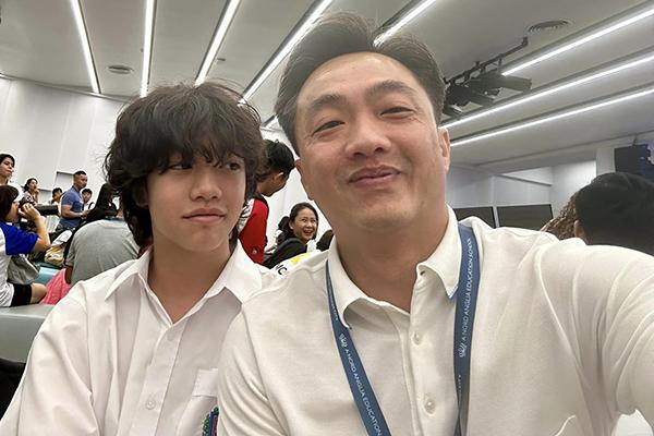 Subeo, con trai Cường Đô la - Hồ Ngọc Hà: 14 tuổi lớn phổng phao với chiều cao vượt cả bố-6