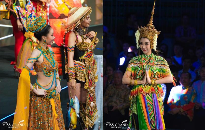 Trang phục dân tộc của Hoa hậu Hòa bình Thái Lan gây tranh cãi-8