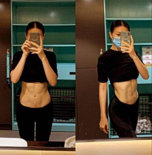 Cách tạo múi bụng socola của Hoa hậu Phương Khánh