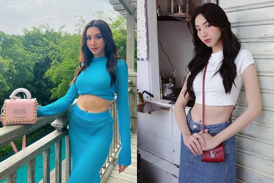 Bí quyết diện croptop khoe vòng eo 58 của Hoa hậu Thùy Tiên