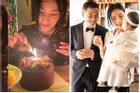 Vợ Lý Á Bằng tiết lộ lý do đón sinh nhật một mình, không có chồng bên cạnh